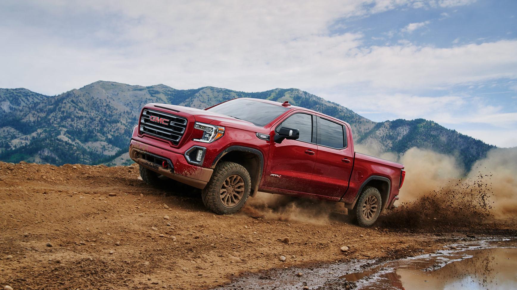 2021 GMC Sierra 1500 AT4 Crew Cab Short Box Turbo Diesel RedQuartz