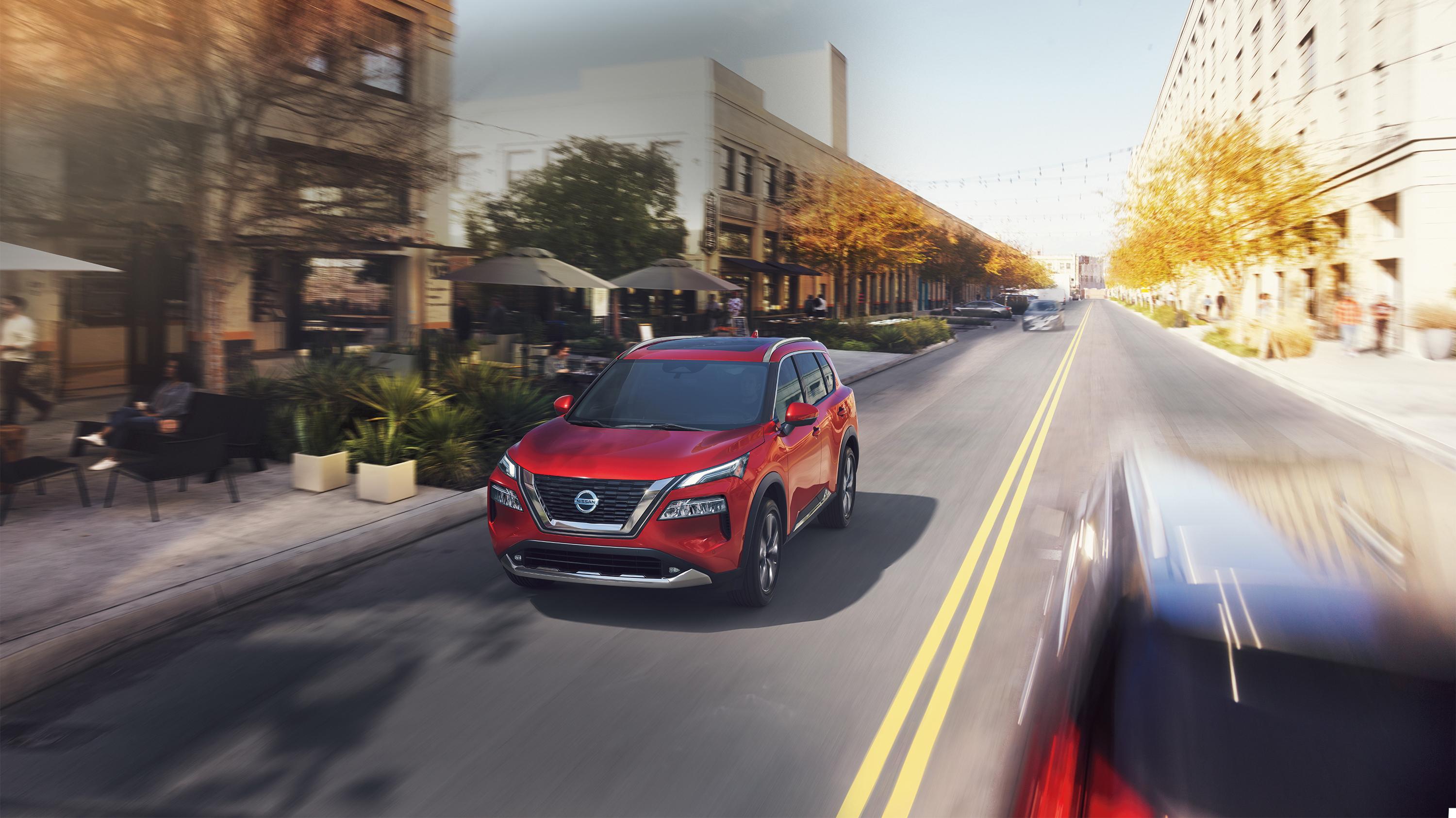 2021 Nissan Rogue Scarlett Ember