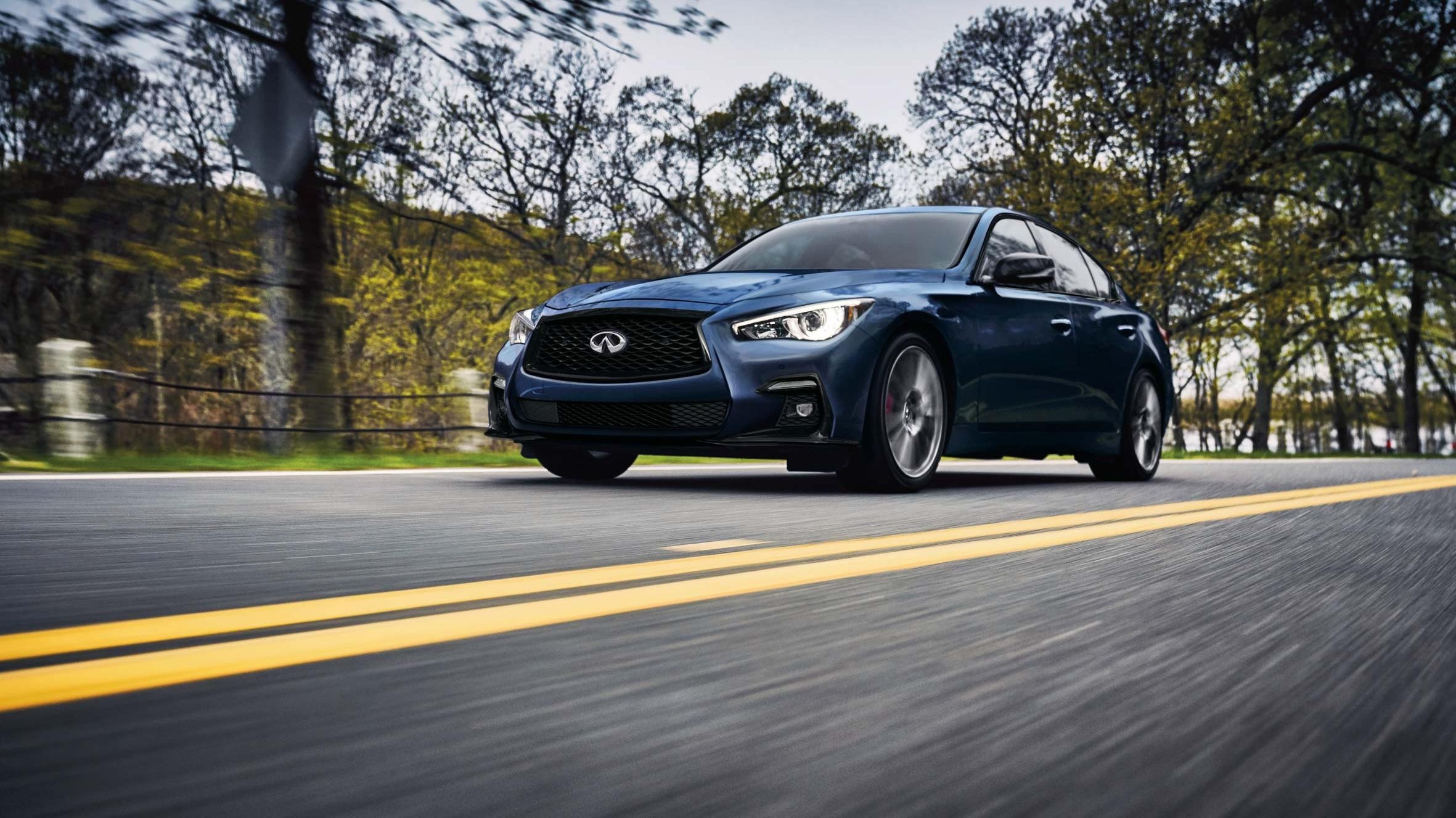 2021 INFINITI Q50 Blue 