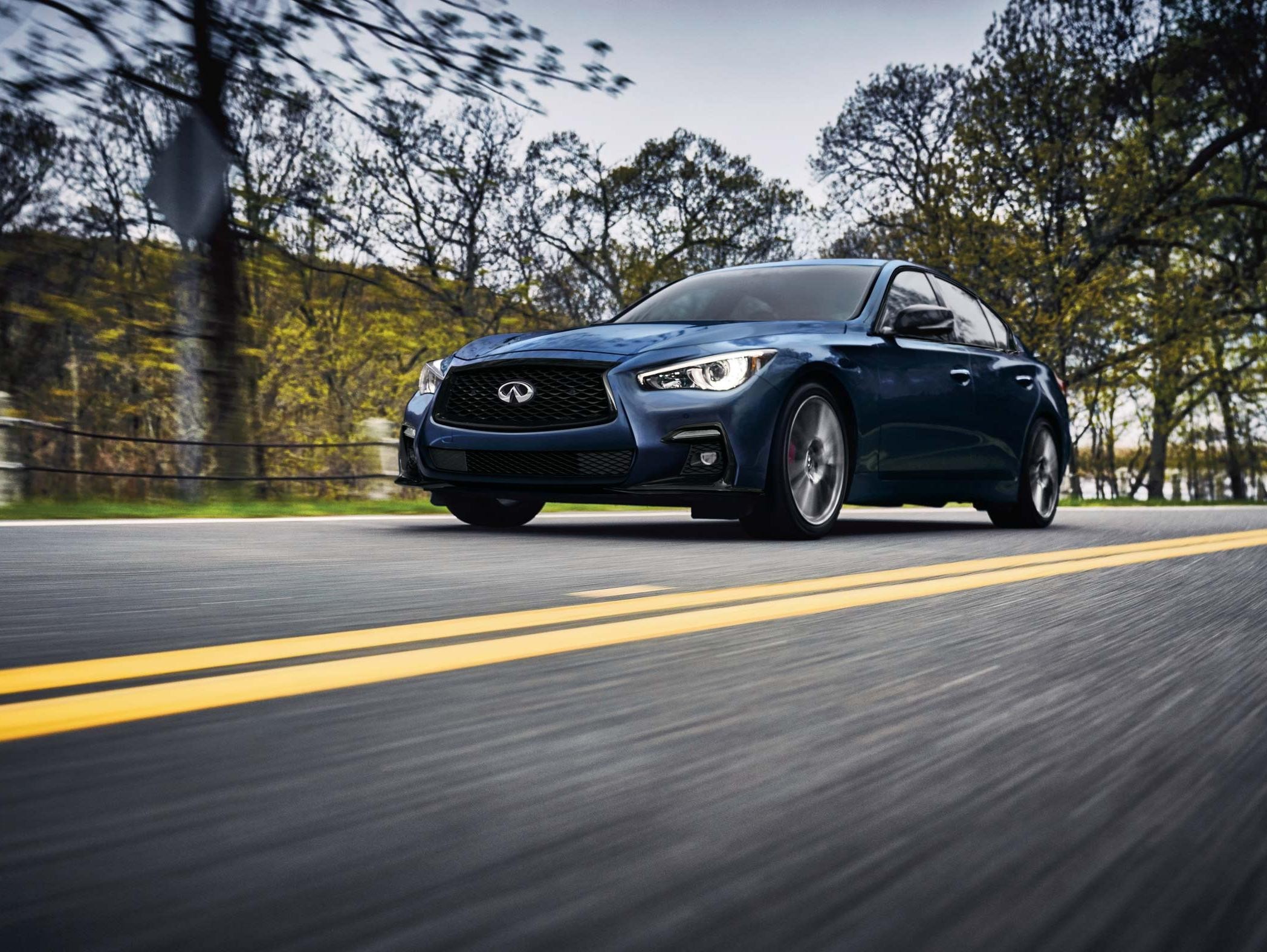 2021 INFINITI Q50 Blue 