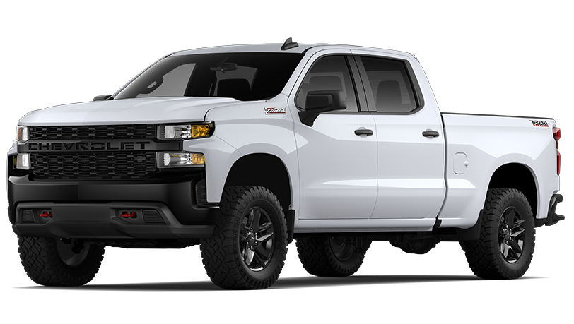 2021 Chevrolet Silverado 1500 Crew Cab Standard Box Custom Trailboss Summit White