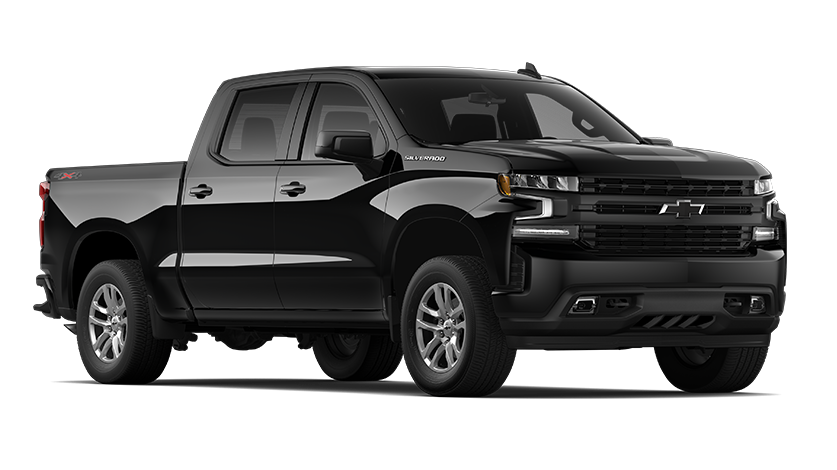 2021 Chevrolet Silverado 1500 Crew Box Short Box RST Black
