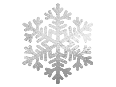 Silver snowflake