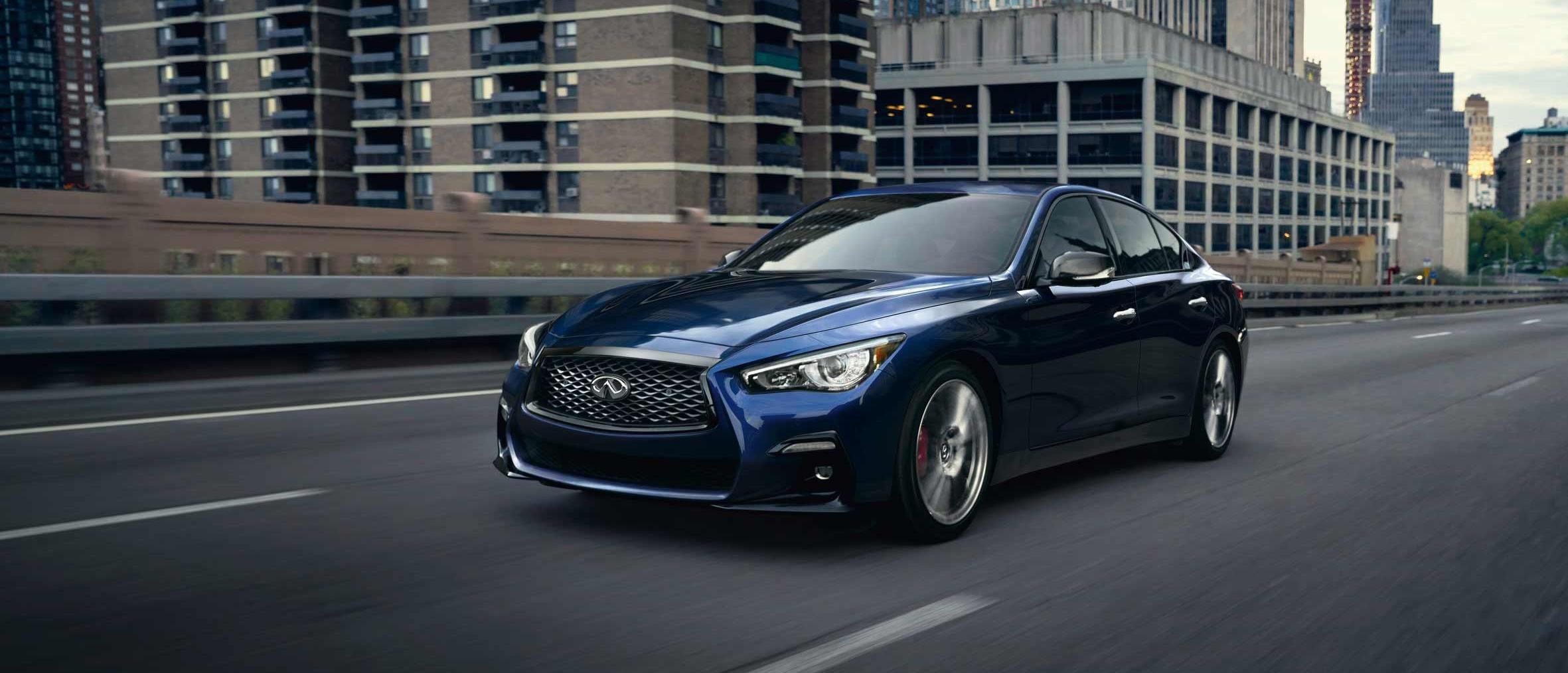 2021 INFINITI Q50 Blue 