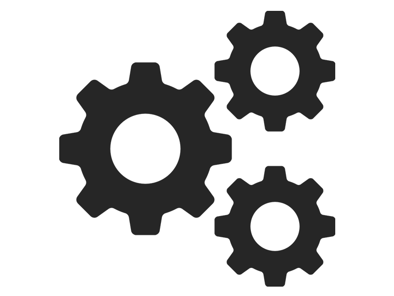 Gears icon