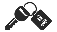 Vehicle key icon