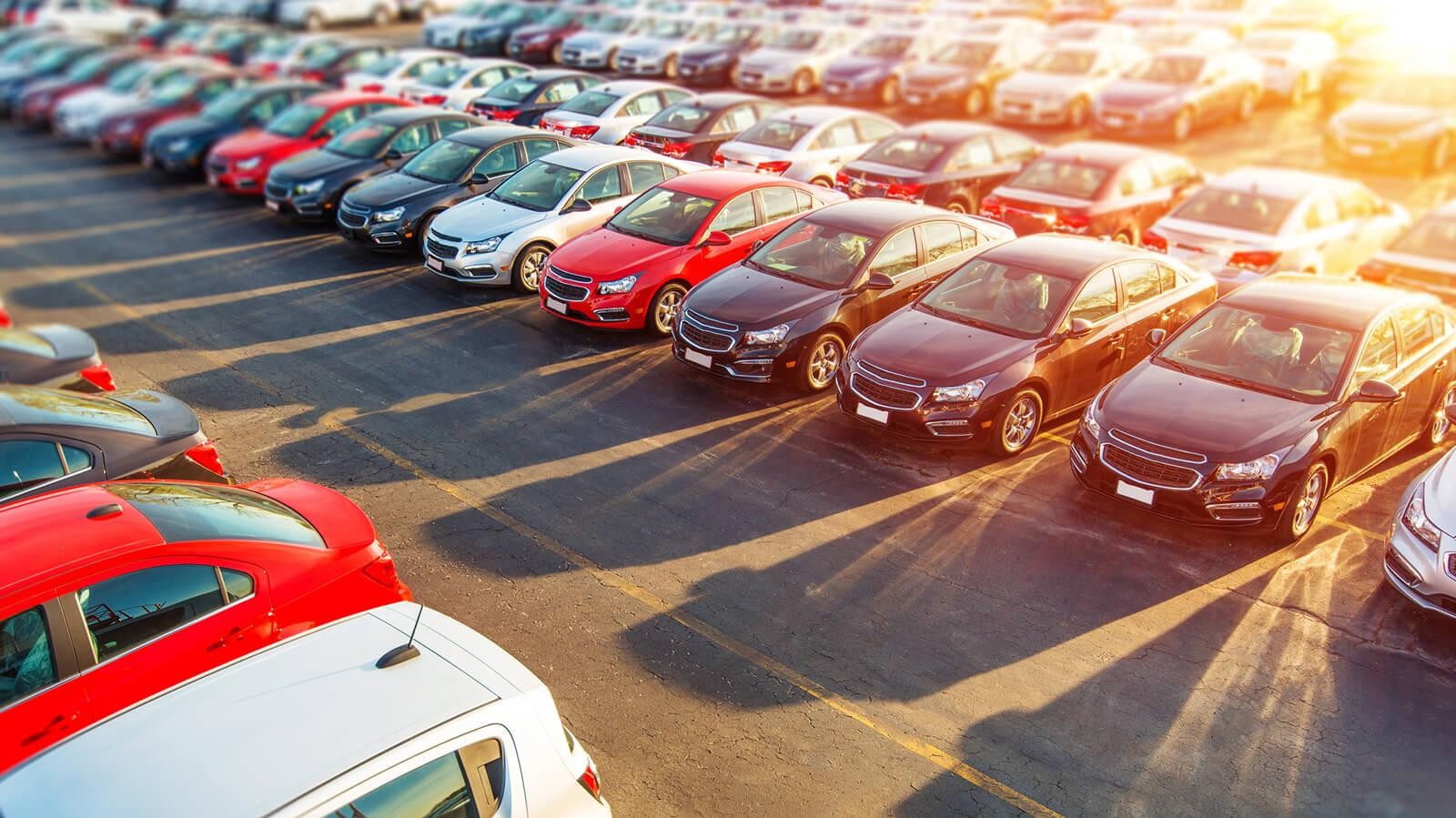 Dealership vehicle lot