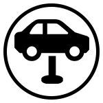 Vehicle service icon