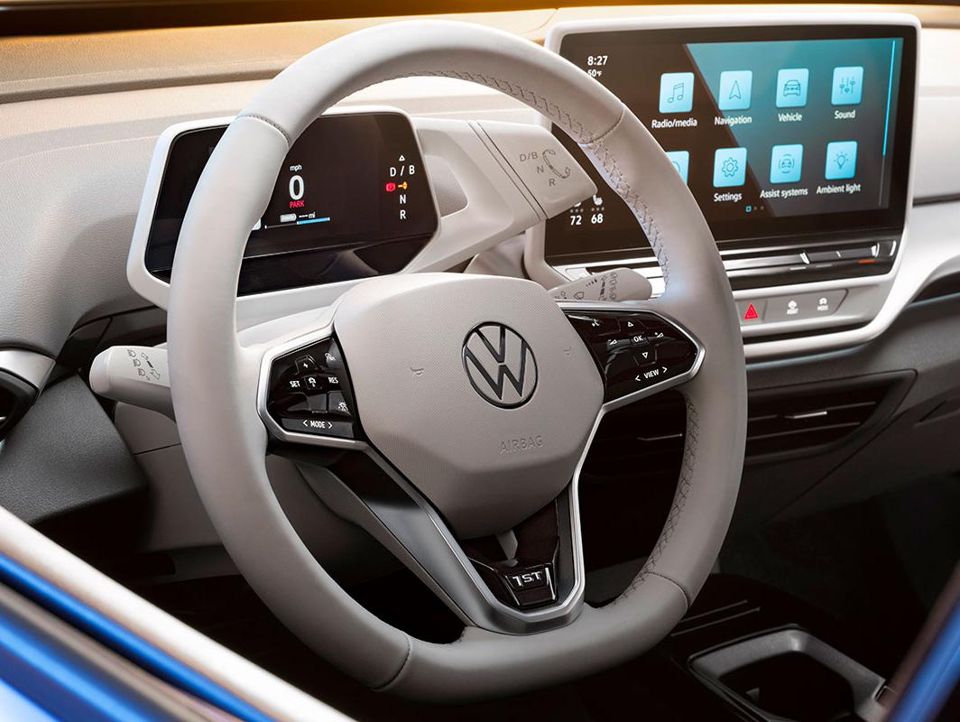 Volkswagen ID.4 vehicle interior
