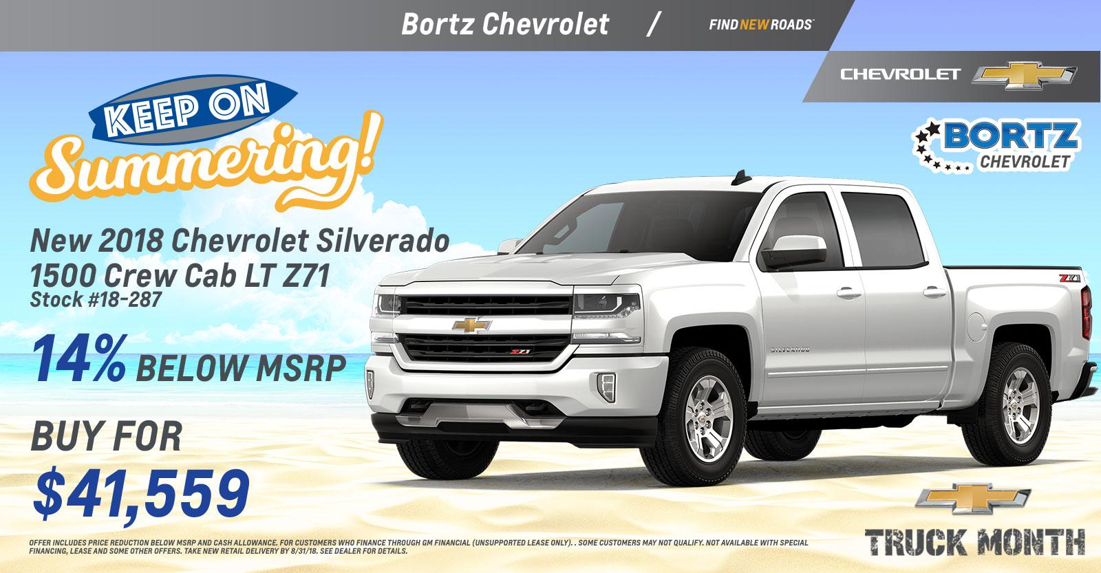 Bortz Chevrolet is a WAYNESBURG Chevrolet dealer and a new car and used