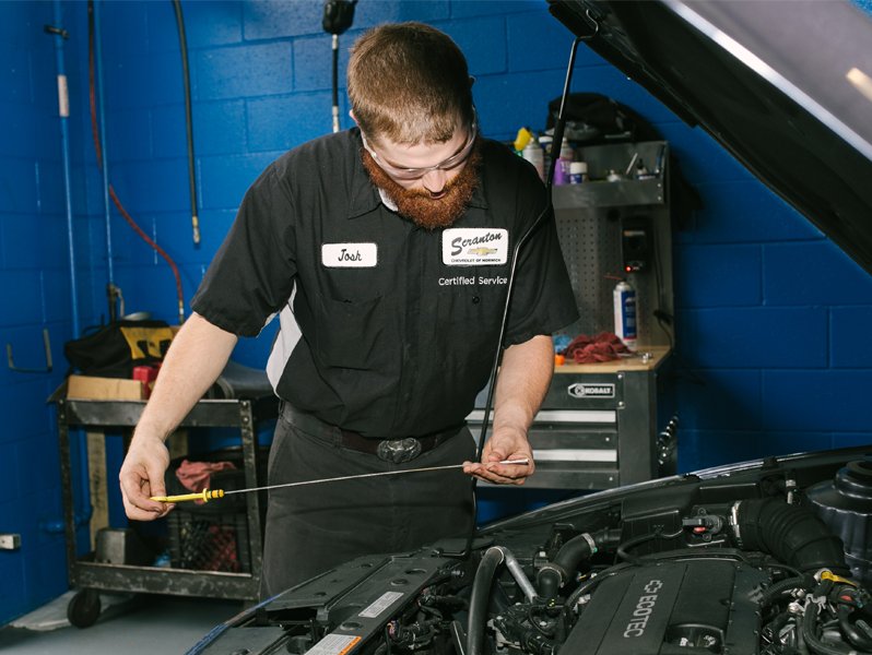 Auto Service Center at Scranton Chevrolet of Norwich