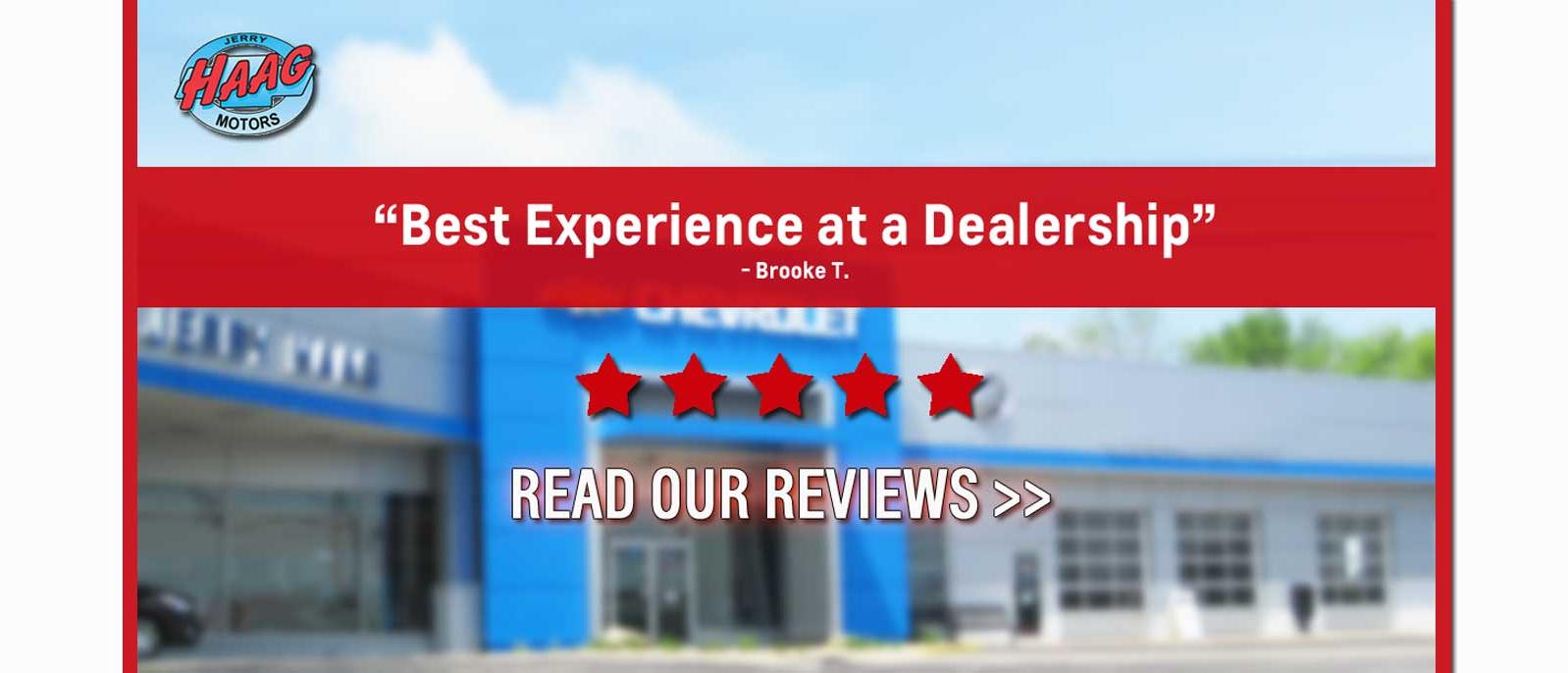 Jerry Haag Motors New & Used Cars, Auto Repair Shop