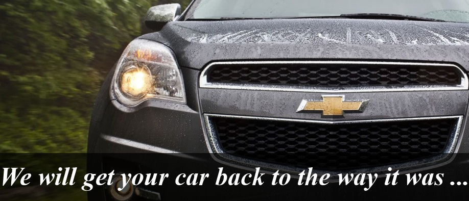 We will get your car back to the way it was...