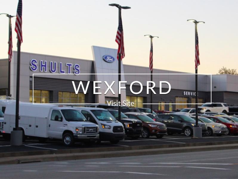 Richard Bazzy's Shults Ford Lincoln is a Wexford Ford dealer and a new
