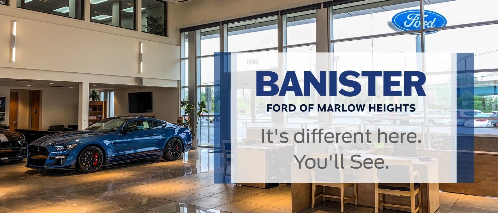 New & Used Ford Dealership Banister Ford of Marlow Heights Near