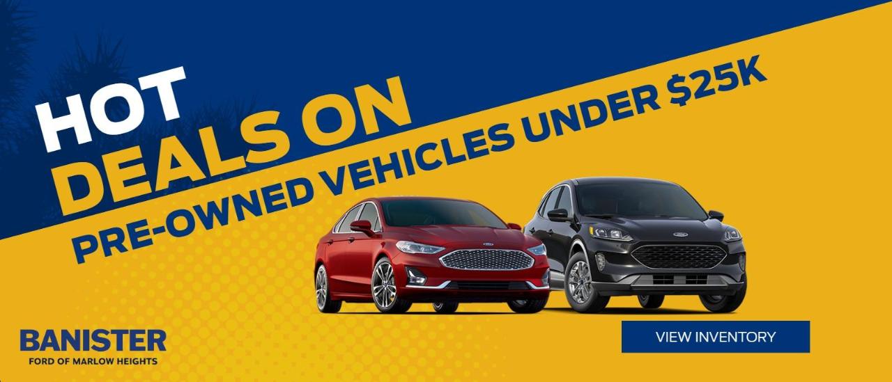 New & Used Ford Dealership Banister Ford of Marlow Heights Near Washington D.C. & Alexandria