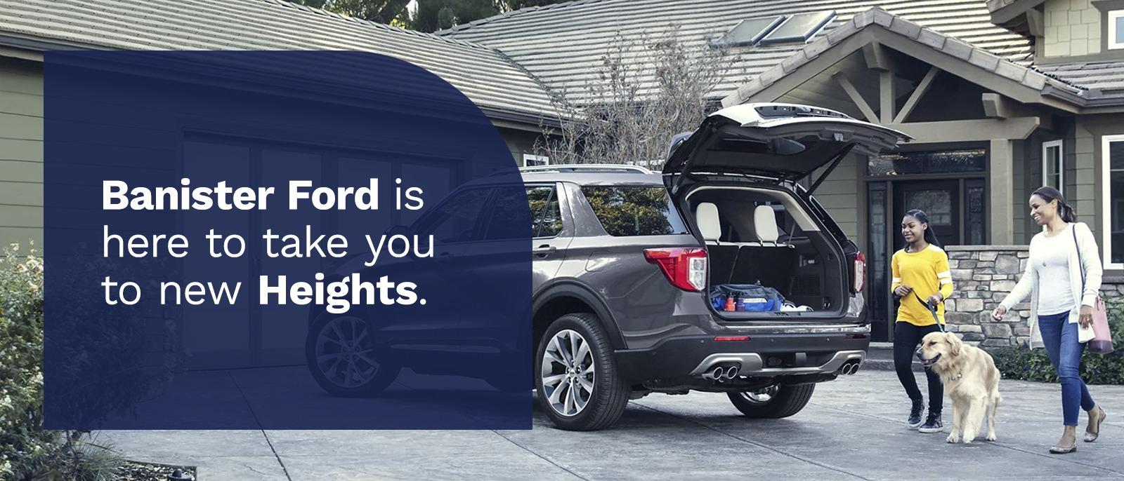 New & Used Ford Dealership Banister Ford of Marlow Heights Near Washington D.C. & Alexandria