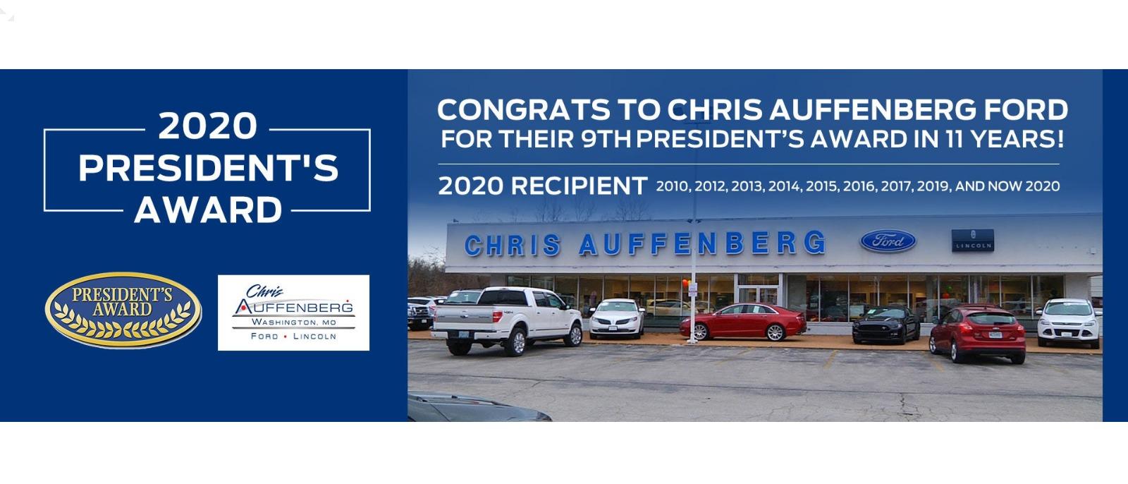 Chris Auffenberg Ford New and Used Dealership in Washington, MO