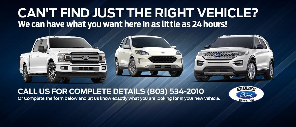 Gibbes Ford is a Orangeburg Ford dealer and a new car and