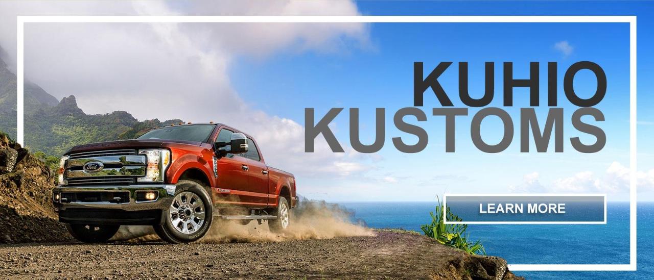 New Ford and Used Car Dealer Serving Lihue Kuhio Ford