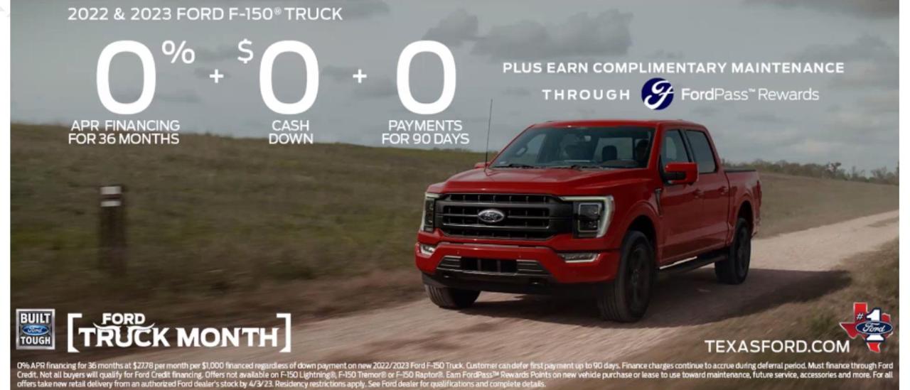 Leif Johnson Ford Truck City is a Ford dealer selling new and used cars