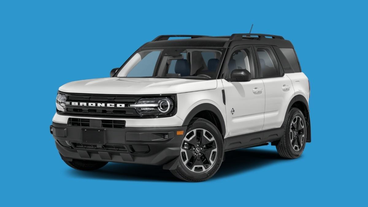 White Bronco Sport