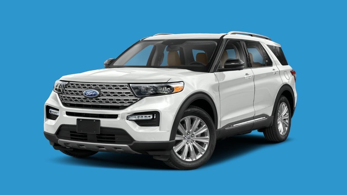 White 2024 Explorer