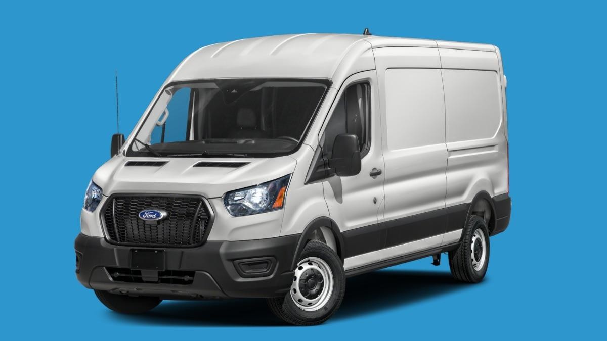 White 2024 Cargo Van