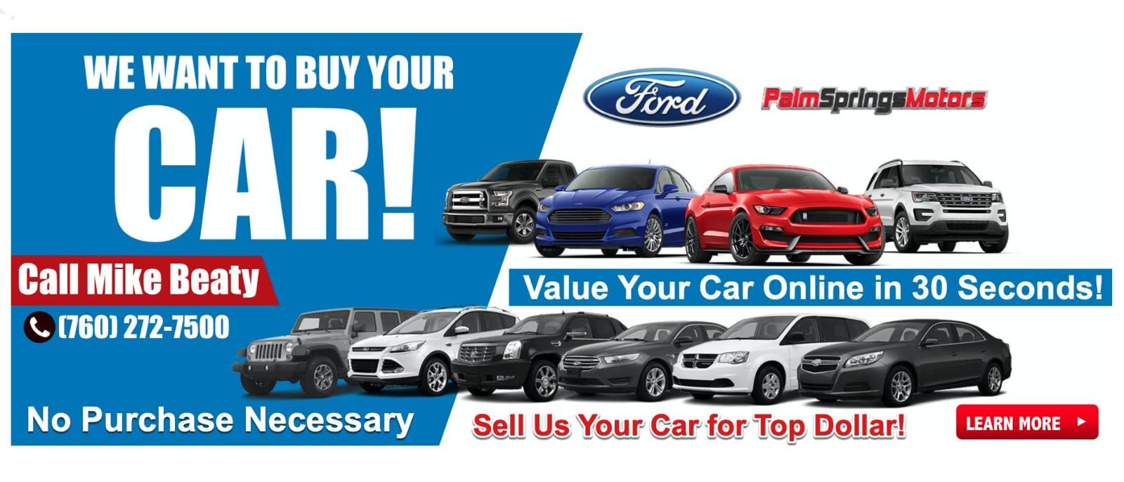 Palm Springs Ford is a Ford dealer selling new and used cars in