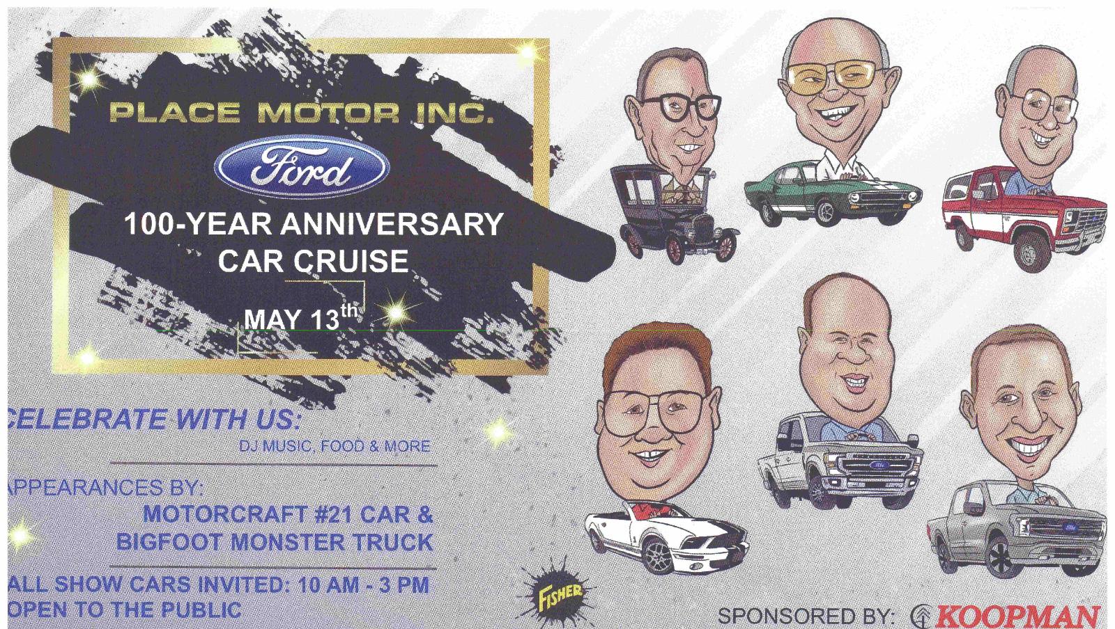 Place Motor, Inc. is a ster Ford dealer and a new car and used car