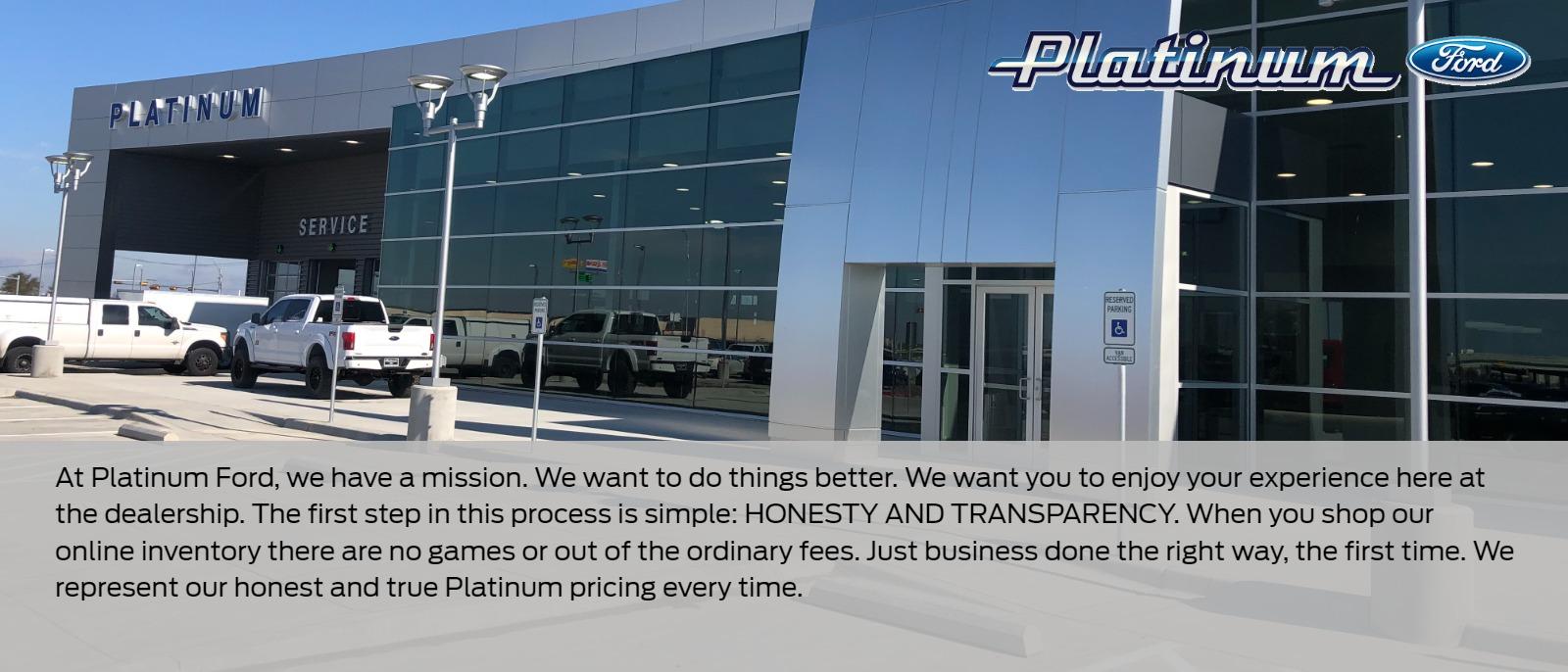 Ford Dealership in Terrell TX Serving Forney & Rockwall Platinum Ford
