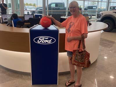 Darla Snellgrove test drove a Ford F-150 Lightning