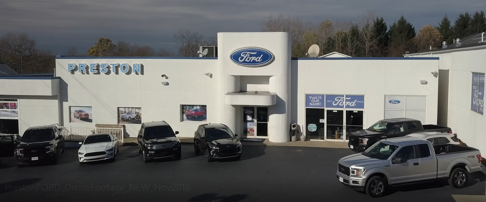 Preston Ford, Inc. is a Burton Ford dealer and a new car and used car