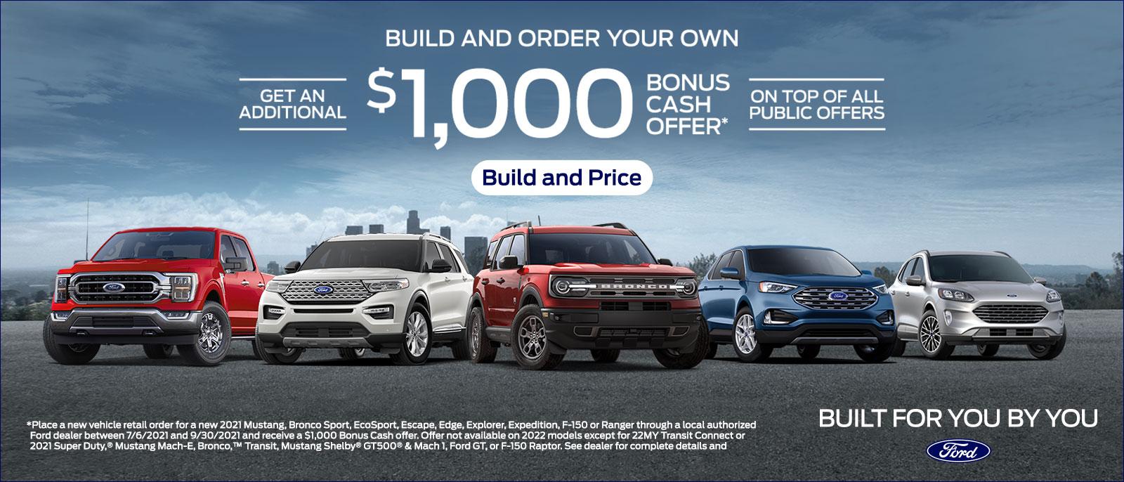 ford lease deals