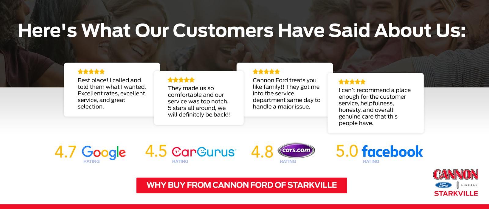 Cannon Ford Of Starkville Mississippi Ford Dealership