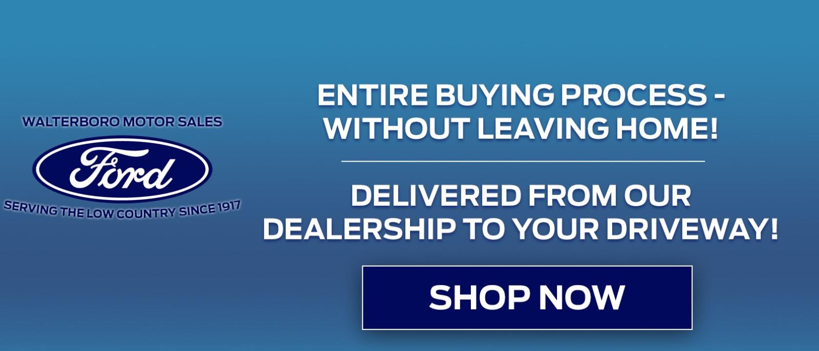 to Walterboro Mtr Sales Co Inc New and Used Ford Vehicle Dealer