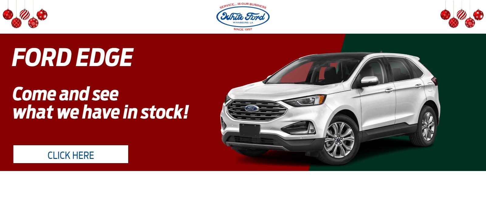 White Ford, L.L.C. is a Ford dealer selling new and used cars in