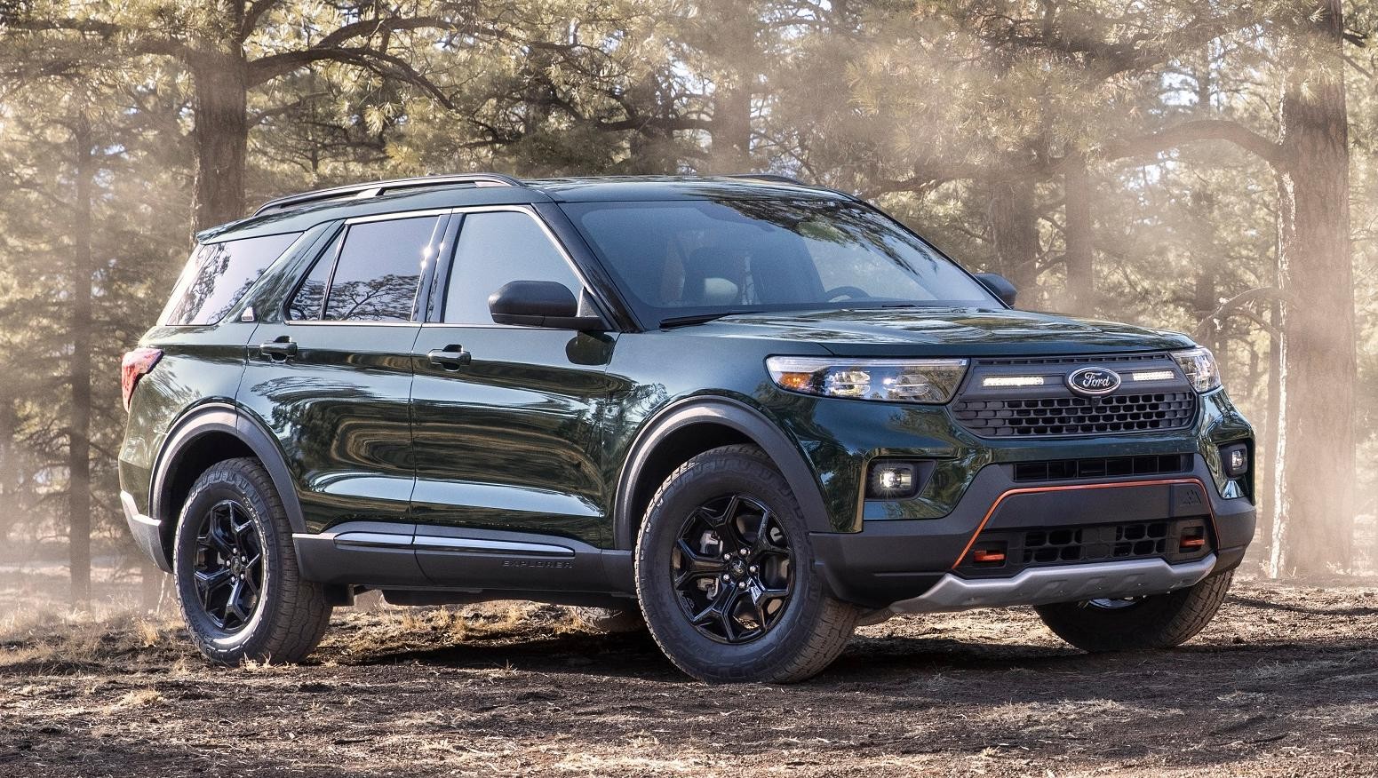 2022 Ford Explorer Parked