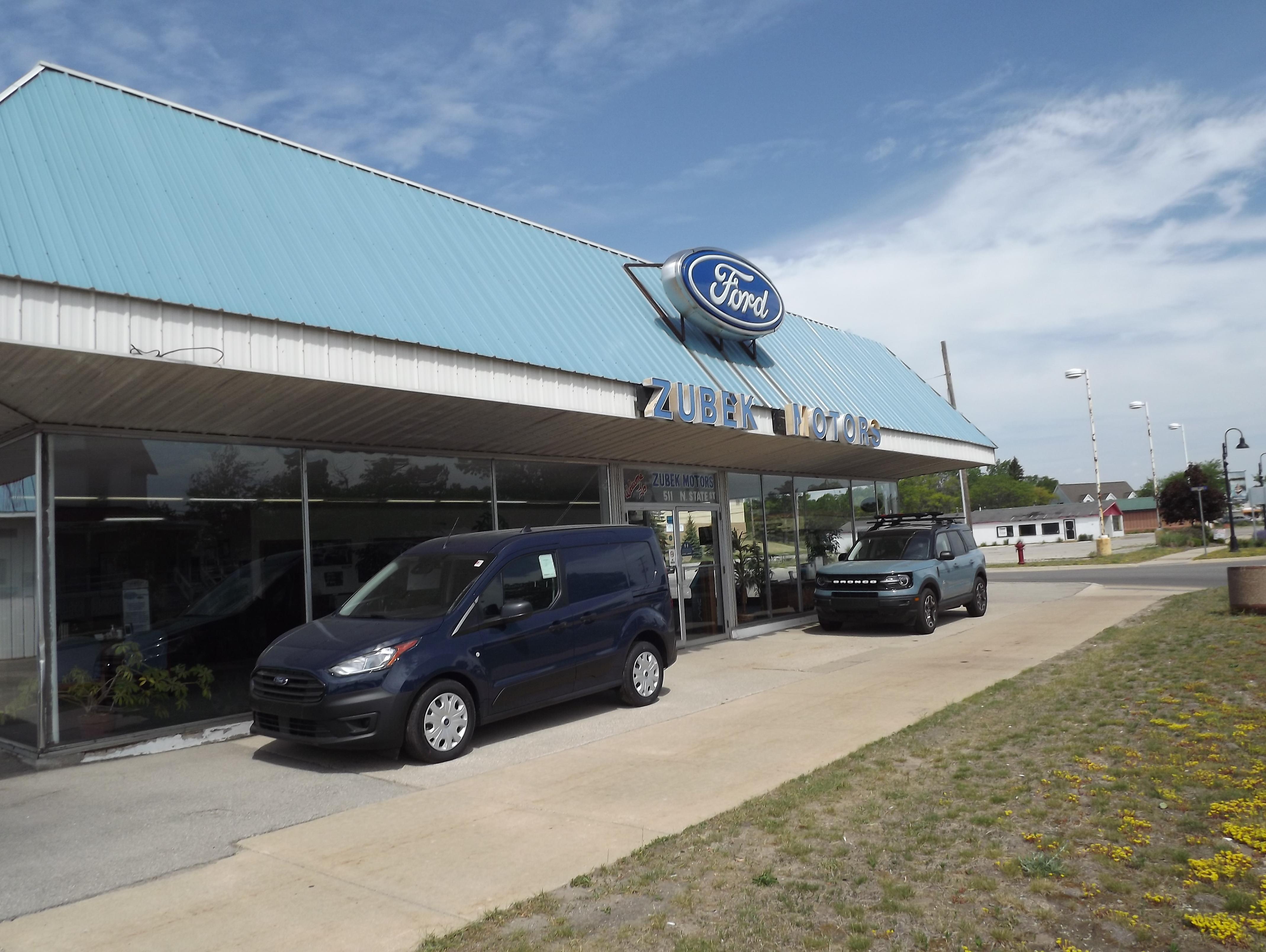 Zubek Ford Oscoda is a Ford dealer selling new and used cars in Oscoda, MI.