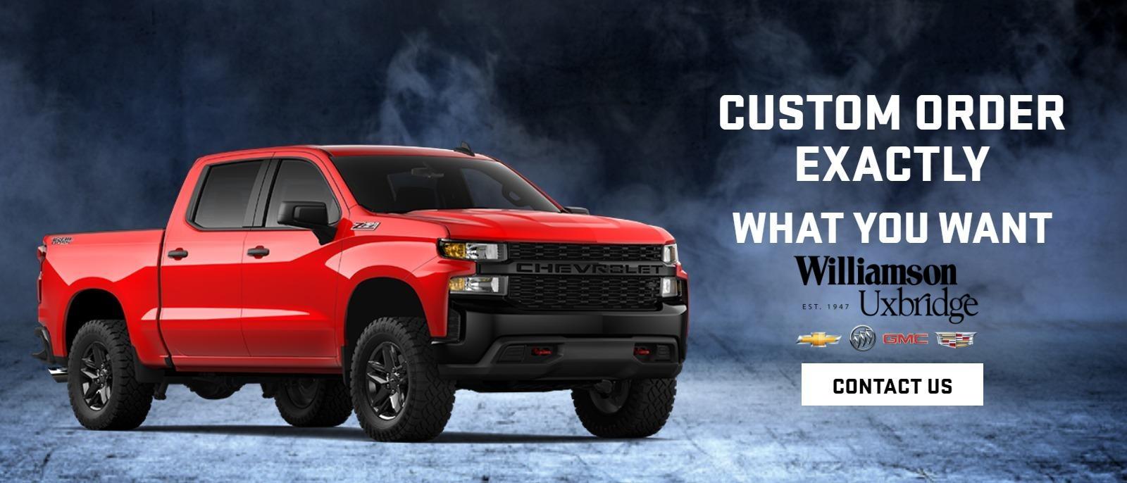 Williamson GM Uxbridge Serving Greenbank, Goodwood and Stouffville