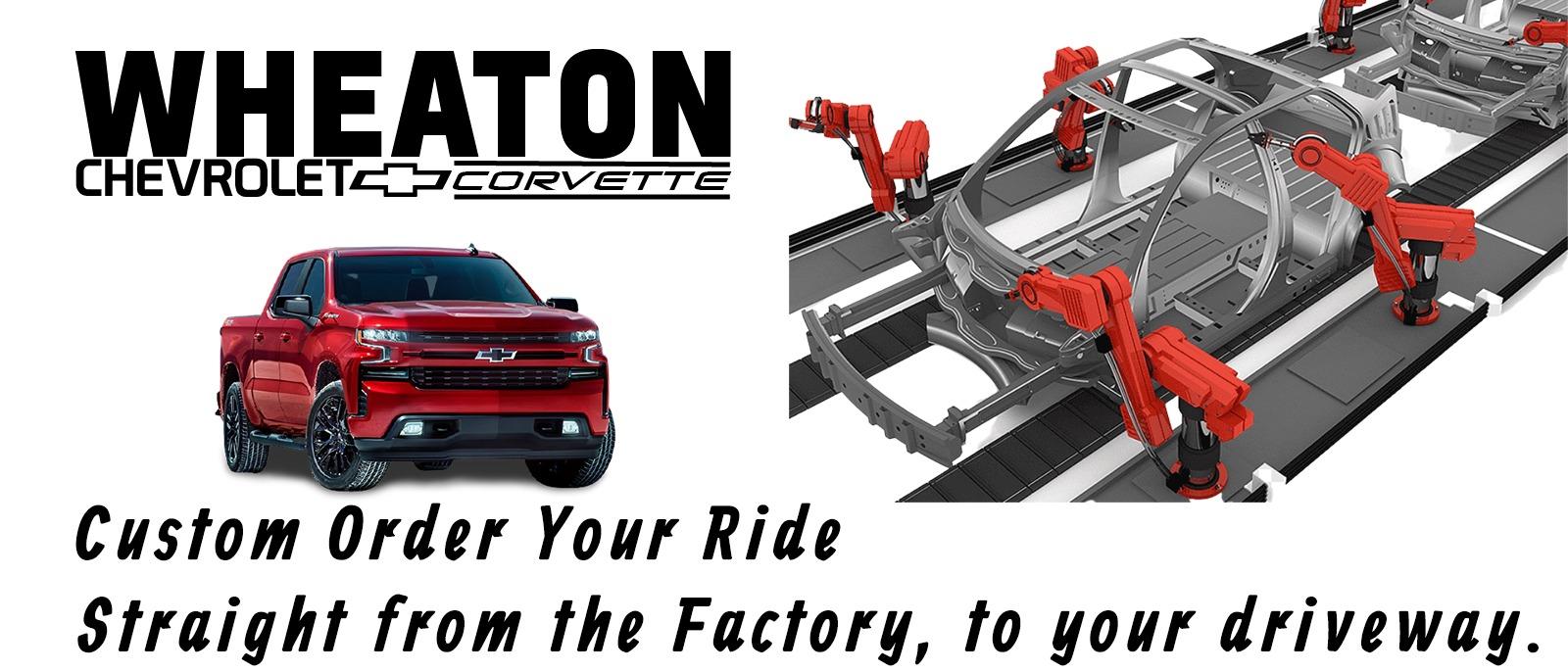 Custom Order Your Next Ride  