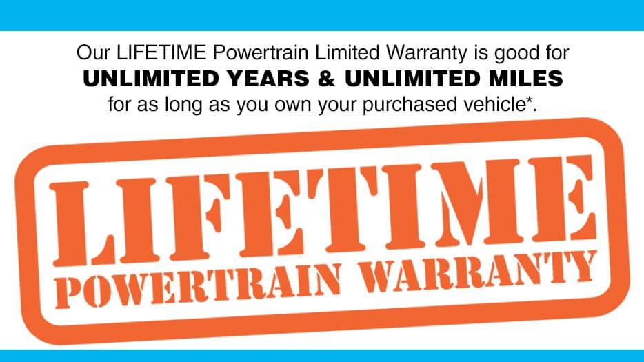 LIFETIMEPowertrainWarranty Adams WI, Mauston, Coloma, Tomah, Wisconsin Rapids, Wisconsin Dells