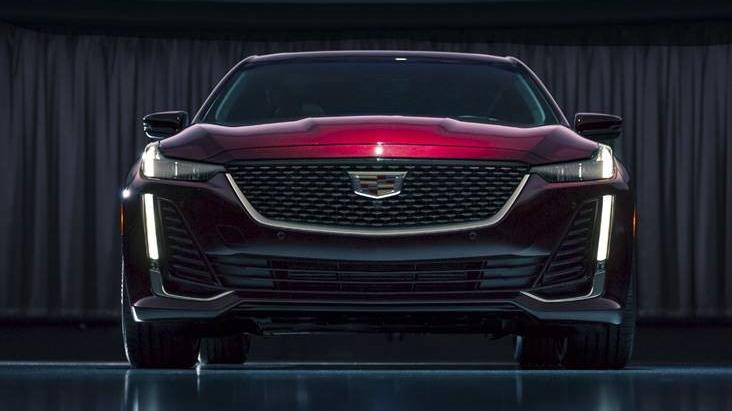 Corners, carved. The bold stance of the CT5 helps you feel firmly planted on the road.