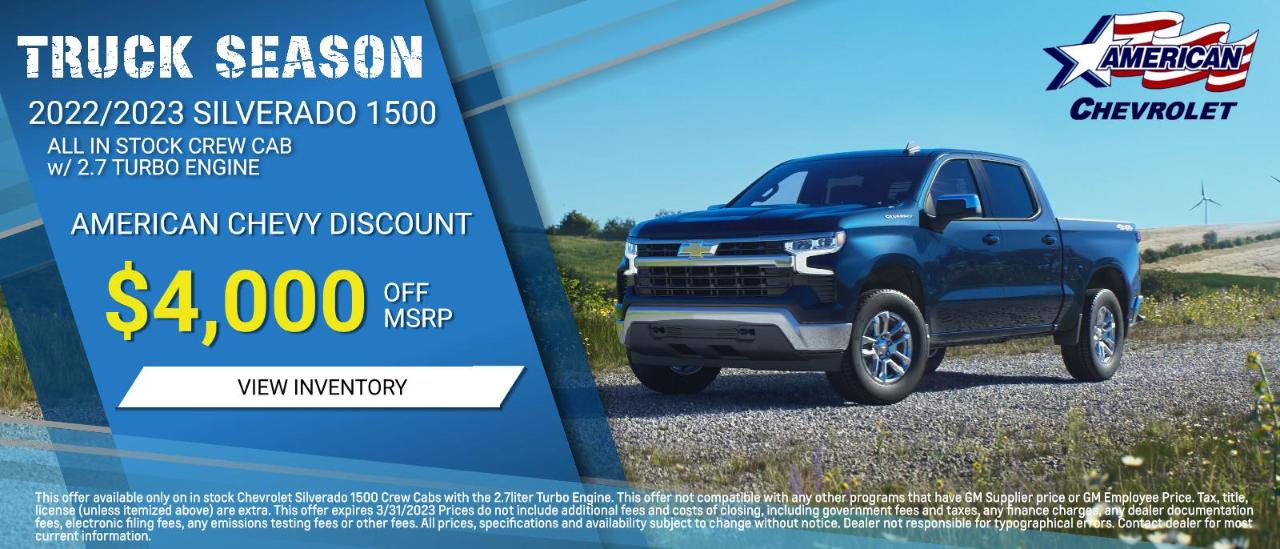 A MODESTO, CA Dealership American Chevrolet Serving Oakdale, Turlock and Manteca Drivers