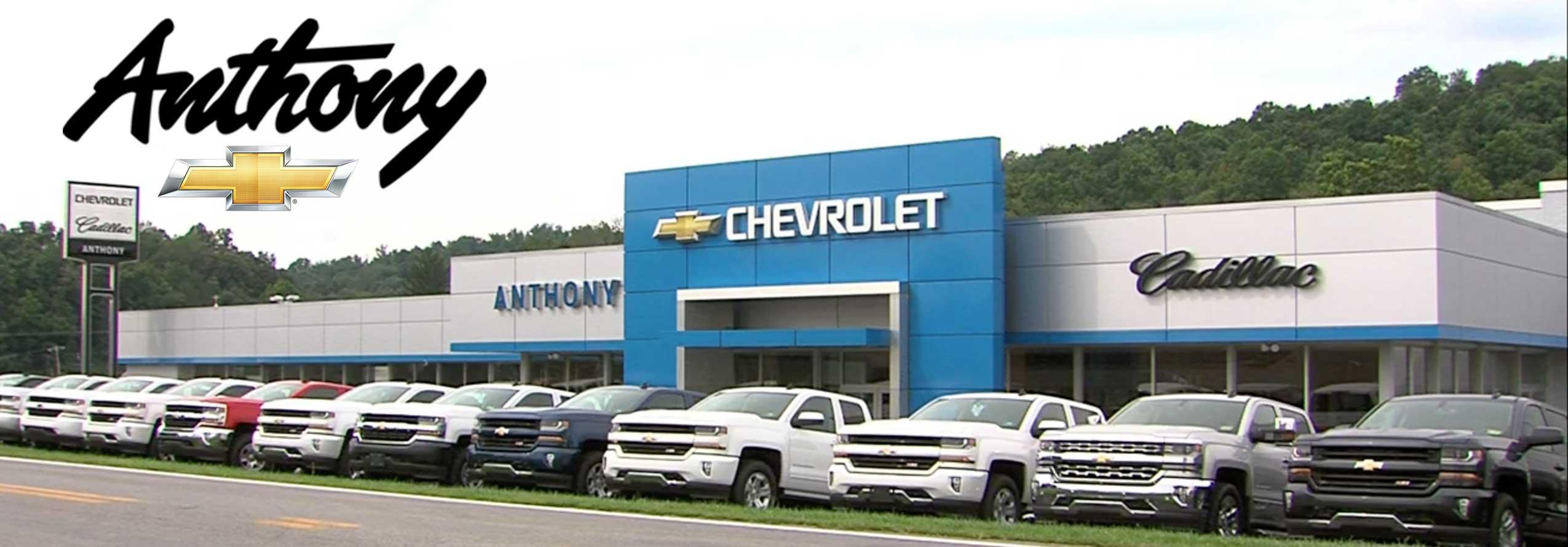 A Preferred Auto Dealer in FAIRMONT, WV Anthony Chevrolet