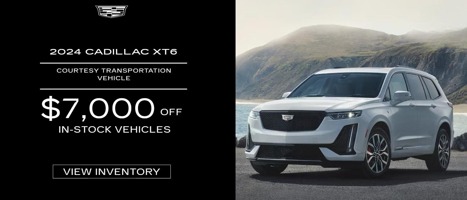 2024 Cadillac XT6 CTA

$7,000 off in-stock vehicles