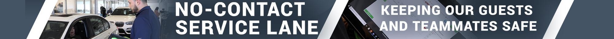 No contact service lane