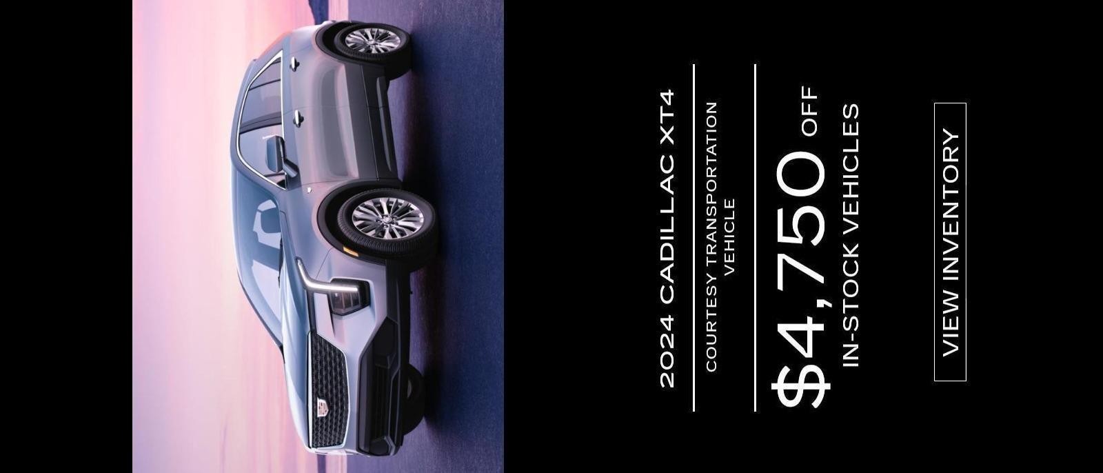 )2024 Cadillac XT4