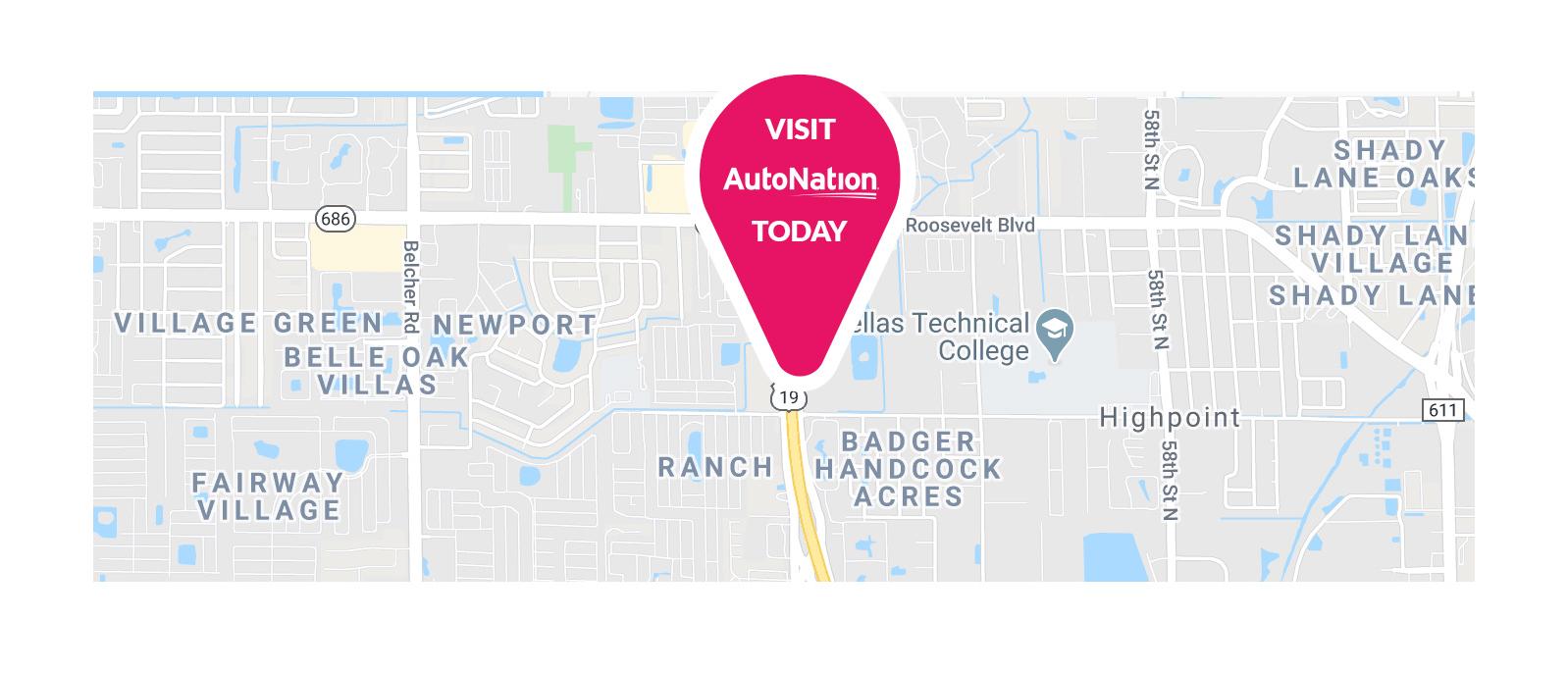 AutoNation Chevrolet South Clearwater is a CLEARWATER Chevrolet dealer