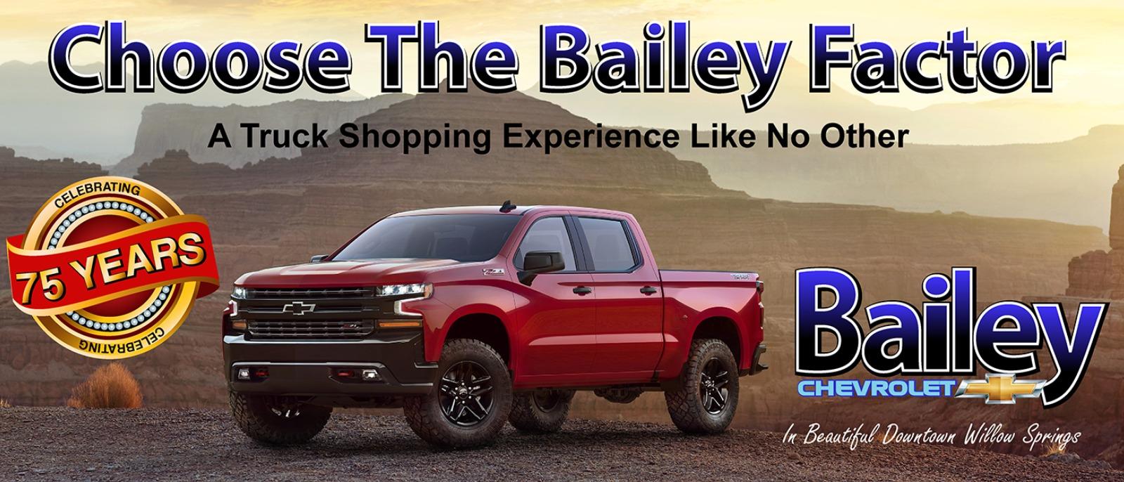 Bailey Chevrolet GMC in WILLOW SPRINGS Mountain Grove, West Plains